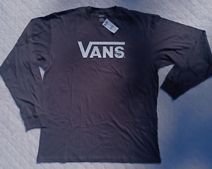 Vans Long Sleeve Black T Shirt  Men’s Extra Large NWT