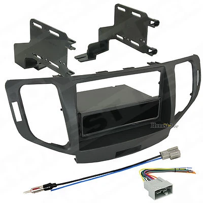 Kit de tablero y cables de instalación de radio Din simple 99-7805CH para TSX, montaje estéreo para automóvil Foto 1 de 4