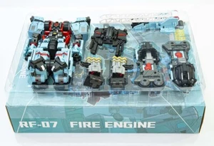 Transform Toy Yes-Model YM-17 RF-07 Fire Engine Hotspot Action Figure in stock - Picture 1 of 8