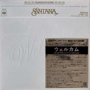 Santana: Welcome - Japanese Hybrid SACD - Remastered Quadraphonic + Stereo Mixes - Picture 1 of 3