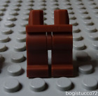 LEGO City x1 pantalon en cuir marron rougeâtre jambes monochrome figurine garçon fille NEUF