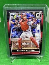 Yadier Molina 2016 Panini Donruss Black Border Parallel #121/199