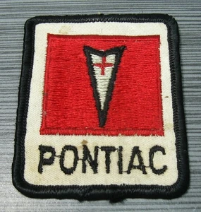 1960's SLOT CAR PONTIAC Embroidered Patch GTO Firebird Trans Am VINTAGE - Picture 1 of 3