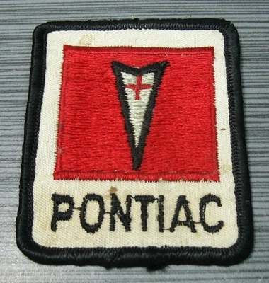1960's SLOT CAR PONTIAC Embroidered Patch GTO Firebird Trans Am VINTAGE - Image 1 of 3