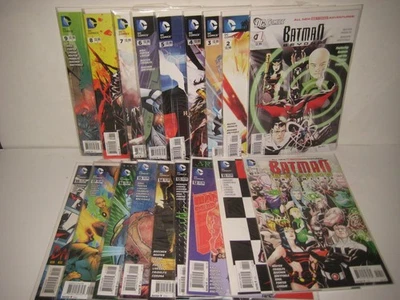 BATMAN BEYOND UNLIMITED #1-18 Full Run Nice Shape DC Comic 2012 Complete Series - Image 1 of 4