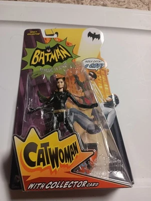 Catwoman de la serie de televisión Batman 66 6" DC Universe NIP Mattel Foto 1 de 4