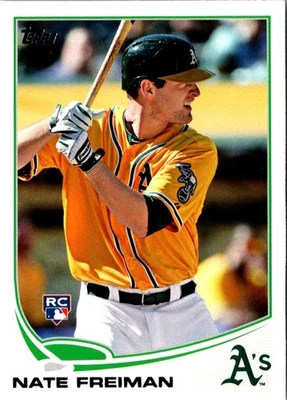 2013 Topps Update Nate Freiman #US264 Oakland Athletics Baseball Card - Image 1 of 2