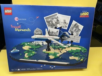 LEGO 41838 Travel Moments Set | World Map for Travelers and Home Décor | Sealed - Image 1 of 4