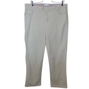 Wetterfeste hellbeige khaki Damenhose 18 - Bild 1 von 6