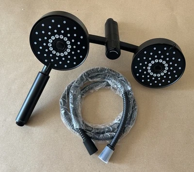 Kohler 23219-BL Purist 2in1 Multifunction 2.5 gpm Shower Kit, Matte Black (Read) - Image 1 of 4