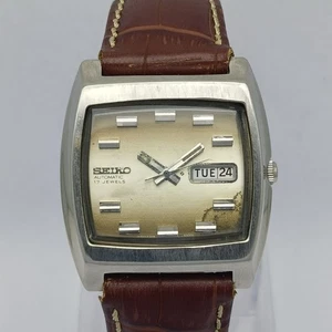 Seiko Automatic 6309-5000 Tv Shape Day/Date Vintage Herrenuhr MUR902KS7 - Bild 1 von 8