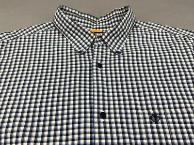 Timberland Men's Button Down Shirt Plaid Long Sleeve Cotton Multicolor Size 2XL - Image 1 of 4