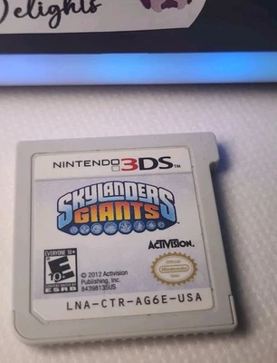 Skylanders: Giants Nintendo 3DS (2012) Game Only *Authentic & Tested* NES - Image 1 of 3