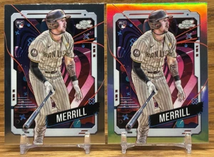 JACKSON MERRILL Rookie Refractor LOT | 2024 Cosmic Chrome San Diego PADRES RC - Picture 1 of 2