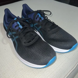 ASICS Patriot 13 bajo negro/azul para hombre talla 15M - Imagen 1 de 11