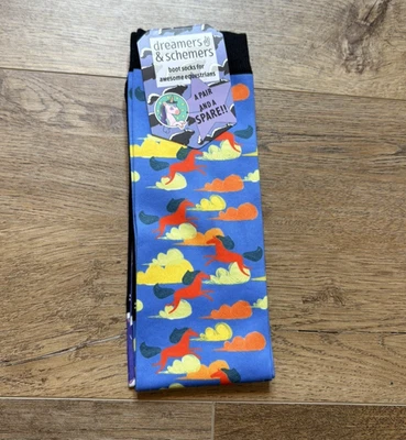 Nuevos calcetines para botas ecuestres Dreamers & Schemers - par y un repuesto Foto 1 de 3