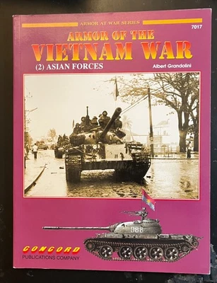 Armor of Vietnam War Asian Forces Vol.2 T54 T55 PT76 T34/85 ZSU234 CONCORD 6228 - Image 1 of 4