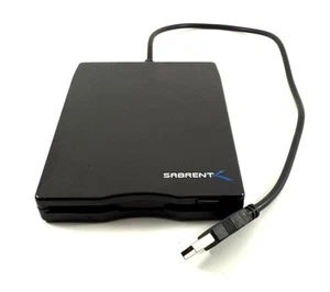 Sabrent 3,5" tragbares USB externes 1,44 MB FDD Diskettenlaufwerk - Bild 1 von 4