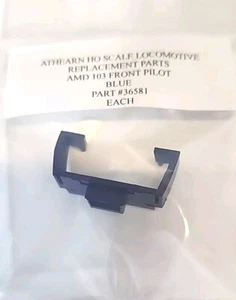 ATHEARN HO SCALE LOCOMOTIVE REPLACEMENT PARTS AMD 103 FRONT PILOT BLUE   - Picture 1 of 10