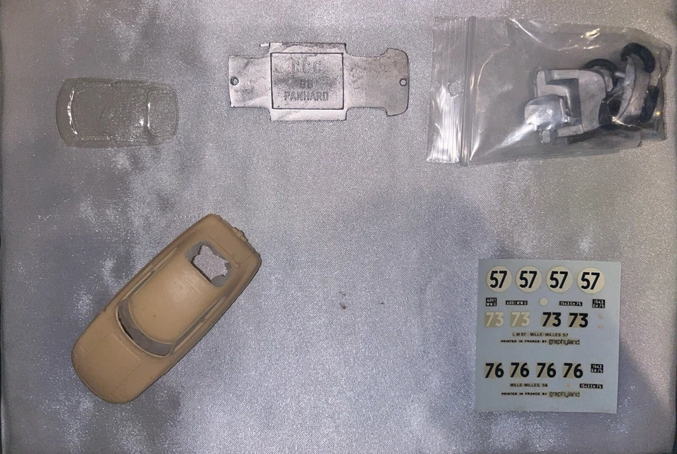 1/43 KIT CCC F67 DB PANHARD HBR5 MILLE MIGLIA 1957 24 HEURES DU MANS 1957 - Immagine 1 di 3