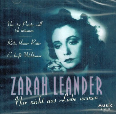 MUSIK-CD NEU/OVP - Zarah Leander - Nur nicht aus Liebe weinen - Bild 1 von 2