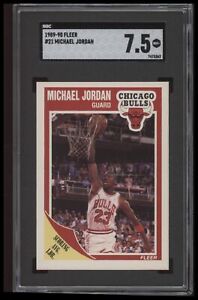 1989-90 Fleer #21 Michael Jordan SGC 7.5