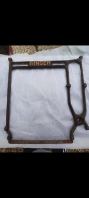 Cadre  94749 ancienne machine  à coudre  Singer ( le dernier) - Photo 1/4