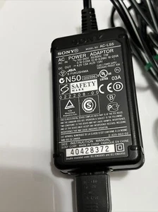 OEM Sony AC-LS5 Power Adaptor for Cyber-Shot DSC-H3 DSC-H50 DSC-H7 DSC-H9 DSC-N1 - Picture 1 of 9