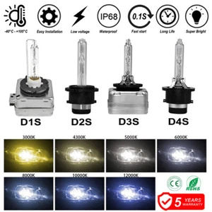 2x D1S D2S D3S D4S 55W Conversion Headlight Lamps HID Xenon Bulbs 4300K-12000K - Picture 1 of 26
