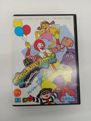 Sega Mega Drive Software Treasure Land Adventure McDonald's Japan Retro Game - Image 1 of 4
