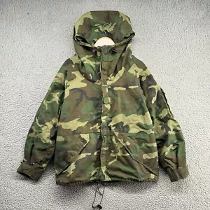 Vintage Military Jacket Mens Medium Extra Short Gore Rain Tex Cold Weather Parka - Picture 1 of 13