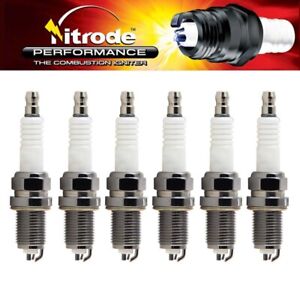 Nitrode Premium Car Spark Plugs for Dodge 2007-2011 Nitro Set of 6 - NP21