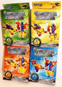 4 Robot Car Changers - 1 Box Chosen At Random - Picture 1 of 1