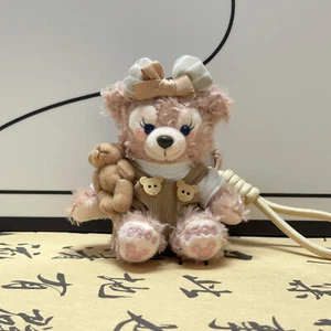2024 Disney Khaki overalls Shelliemay Lovely Plush Doll Backpack Decor Keychain - Picture 1 of 1