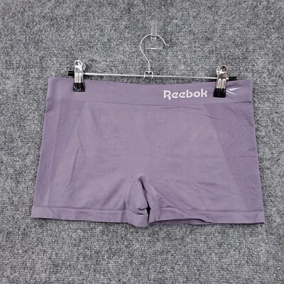 Reebok Boyshort Womens L Large Purple Performance Underwear Pull On Seamless - Image 1 of 4