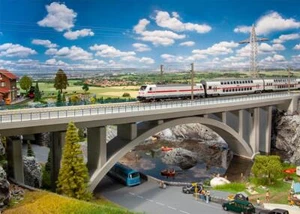 FALLER 120505 Modern arch bridge 1:87 H0 Gauge # NEW in OVP # - Bild 1 von 3