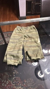 Kids 14 Aviator Nation Camo Yellow Appliqué Lightening Bolt Sweatpants - Picture 1 of 4