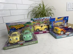 THE CHEVRON CARS toys 2001-2003 Lot of 4 Casey Coupe Hank Hot Rod NIB - Picture 1 of 19