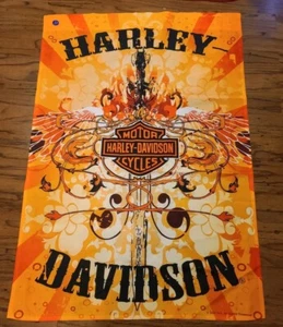 Harley Davidson 2009 Flag Or Wall Hanging Large 29x42 - Picture 1 of 5