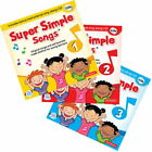 Super simple songs 1.2.3 CD Ensemble CD Enfants Anglais (JP Traduction)