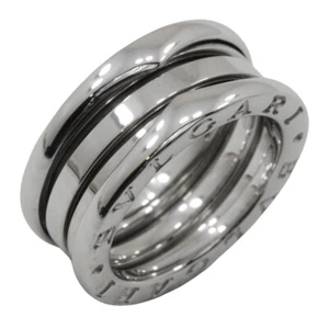 BVLGARI B-zero1 Ring Be zero one 2 bands K18 white gold #5.4(US Size) 8.1g... - Picture 1 of 8