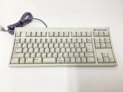 Sega Dreamcast Keyboard HKT-7600 B grade Japan 1 Week to USA - Image 1 of 4