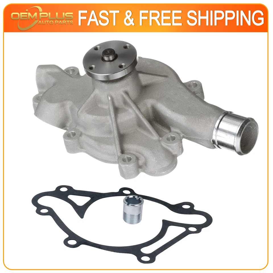 Engine Cooling Water Pump W/Gasket For 1990 1991 Dodge Dakota S V8 5.2L RWD OHV - Image 1 of 4