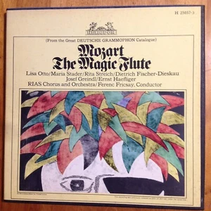 Mozart, The Magic Flute, Ferenc Fricsay, Cond, Heliodor, 3 LP Set -Free Shipping - Imagen 1 de 20
