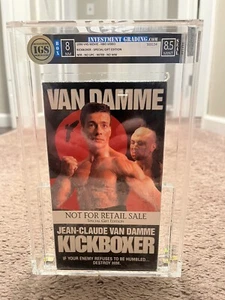 Kickboxer VHS New special gift edition Screener Promo Jean Claude Van Damme IGS - Picture 1 of 10