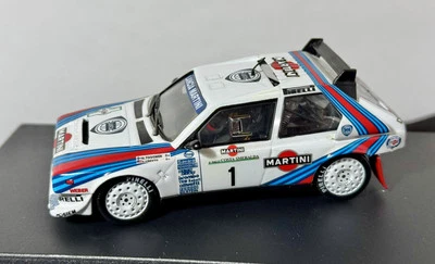 LANCIA DELTA S4 #1 H.TOIVONEN-S.CRESTO WINNER RALLY COSTA SMERALDA 1986 IXO 1:43 - Immagine 1 di 4