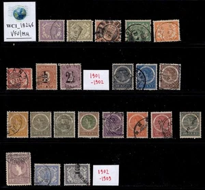 WC1_18246. DUTCH INDIES (NETHERLANDS). Valuable lot of 1901-1909 stamps. Used - Picture 1 of 1