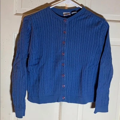 The Rugged Bear blue knit sweater Sz 8 - Image 1 of 4