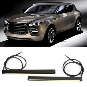 ˘21CM Waterproof COB Daytime Running Light High Brightness LED DRL Car - Picture 1 of 12