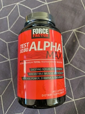 Teste de fator de força X180 Alpha Max teste de aumento força muscular BB 30/11/25 - Imagem 1 de 4